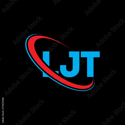 Free Download LJT logo. LJT letter. LJT letter logo design. Initials LJT logo linked with circle and uppercase monogram logo. LJT typography for technology, business and real estate brand. - GFXLoad