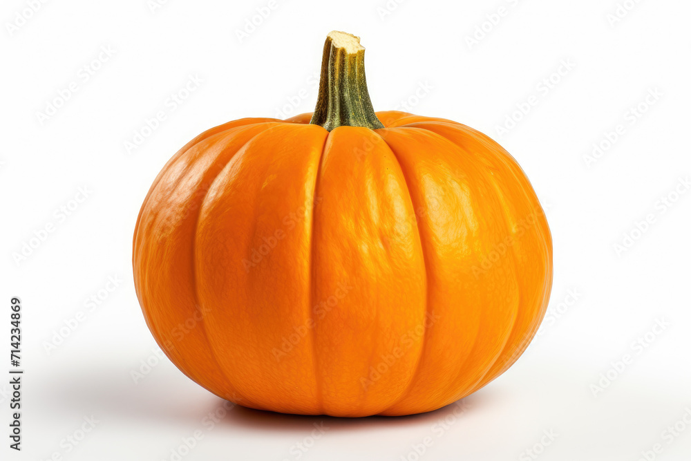 Photo of pumpkin isolated on white background Photo of pumpkin isolated on white background