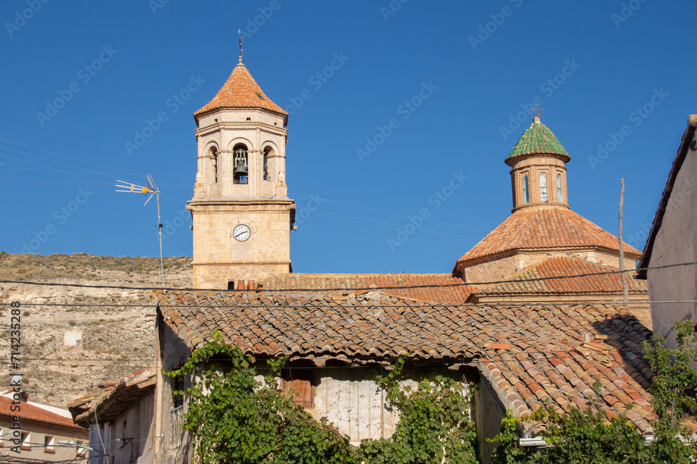 Visita al pueblo Villalba Baja en la provincia de Teruel