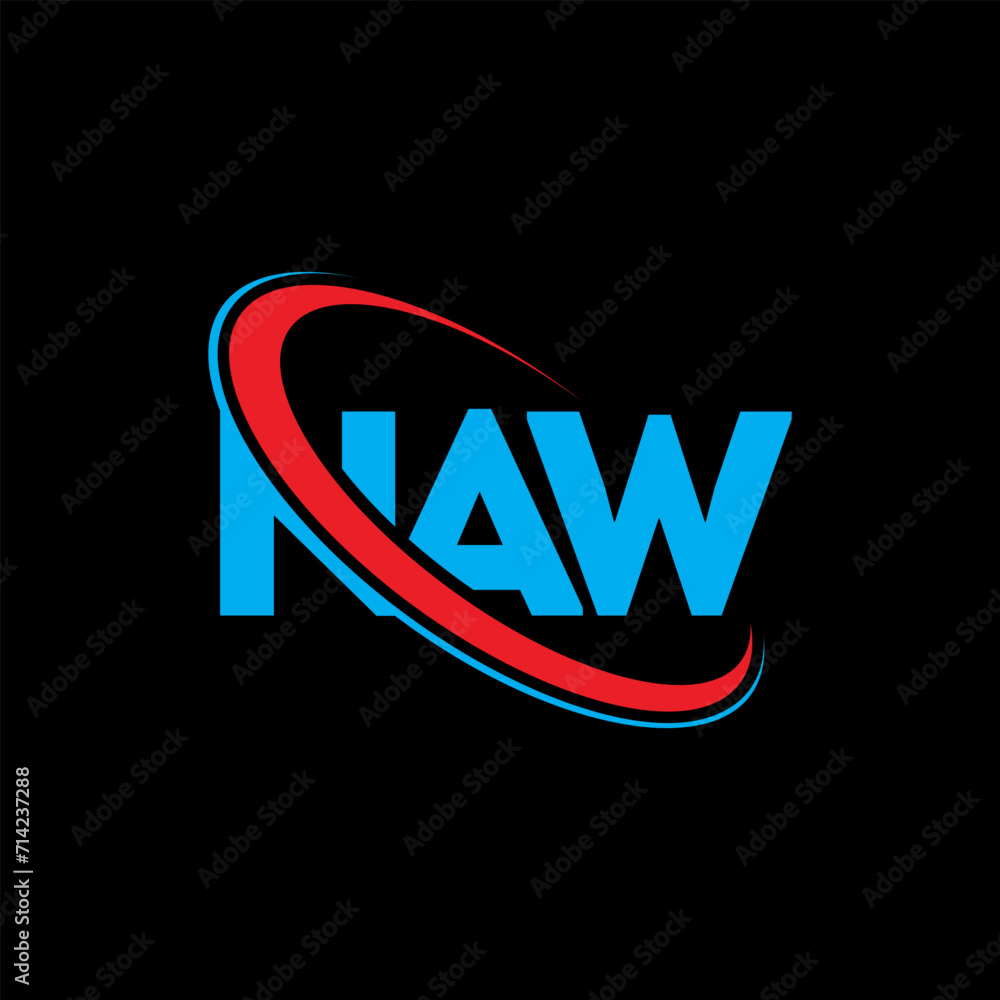 NAW logo. NAW letter. NAW letter logo design. Intitials NAW logo linked with circle and uppercase monogram logo. NAW typography for technology, business and real estate brand. NAW logo. NAW letter. NAW letter logo design. Intitials NAW logo linked with circle and uppercase monogram logo. NAW typography for technology, business and real estate brand.
