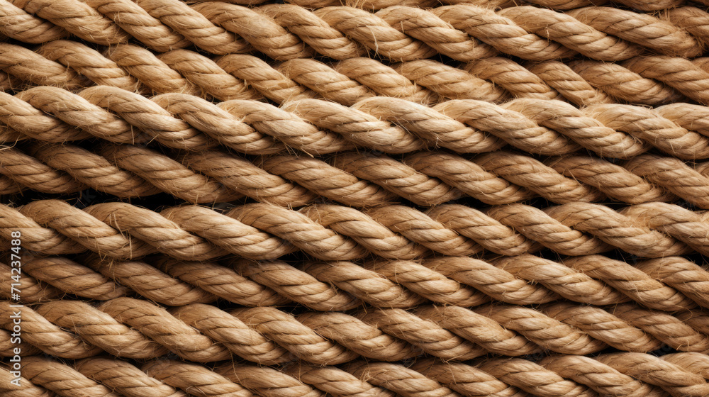 Photo of thick wicker rope tether texture Photo of thick wicker rope tether texture