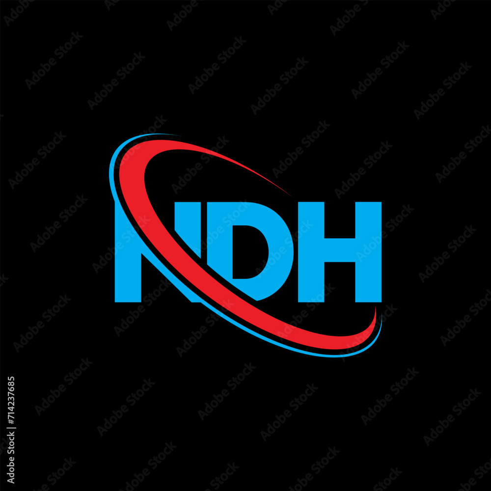 NDH logo. NDH letter. NDH letter logo design. Initials NDH logo linked with circle and uppercase monogram logo. NDH typography for technology, business and real estate brand. NDH logo. NDH letter. NDH letter logo design. Initials NDH logo linked with circle and uppercase monogram logo. NDH typography for technology, business and real estate brand.