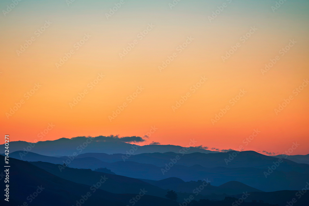 sunset, sunrise, in the Mountains, Hills, 