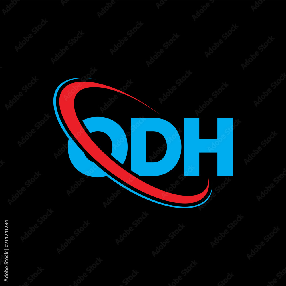ODH logo. ODH letter. ODH letter logo design. Initials ODH logo linked with circle and uppercase monogram logo. ODH typography for technology, business and real estate brand. ODH logo. ODH letter. ODH letter logo design. Initials ODH logo linked with circle and uppercase monogram logo. ODH typography for technology, business and real estate brand.