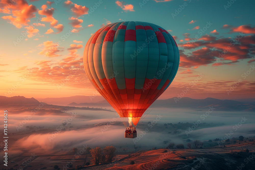 Obraz premium hot air balloons in the sky