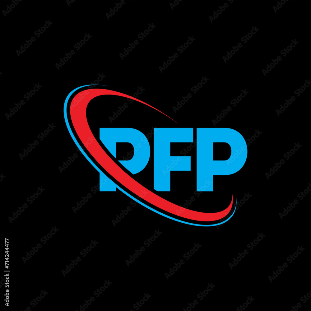 PFP logo. PFP letter. PFP letter logo design. Initials PFP logo linked