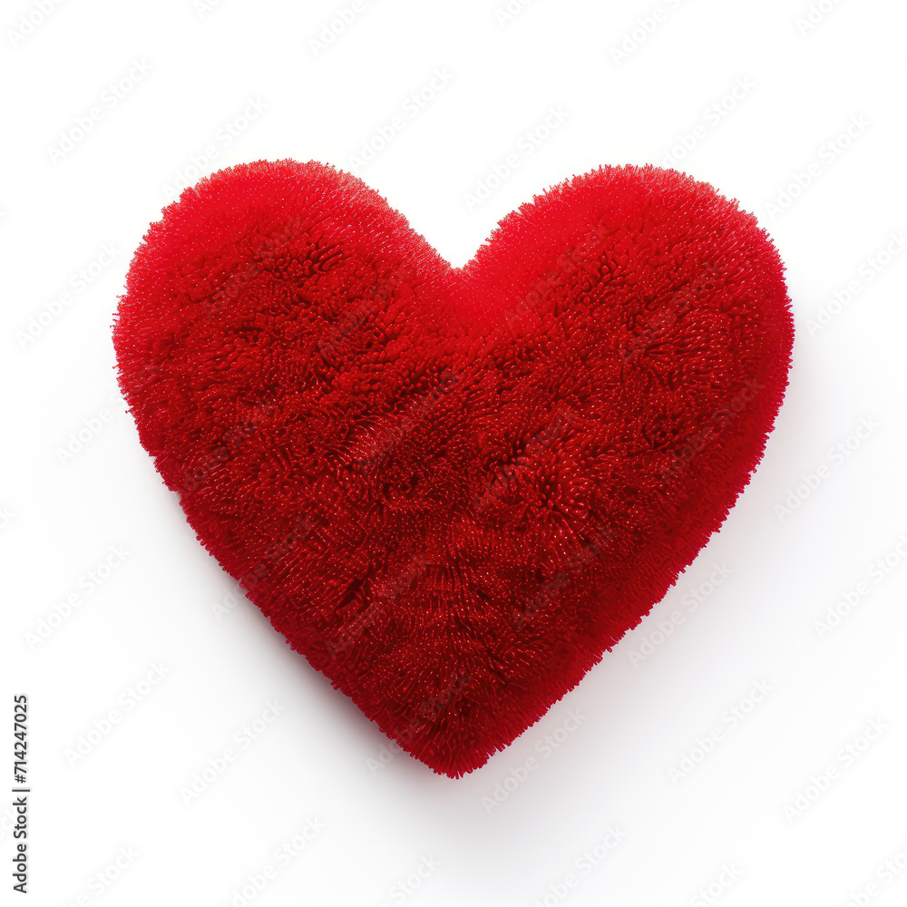 Red heart isolated white background Red heart isolated white background