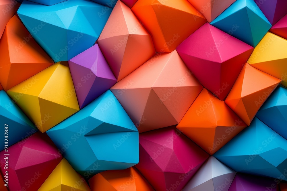 abstraction in bright colors geometric figures abstraction in bright colors geometric figures