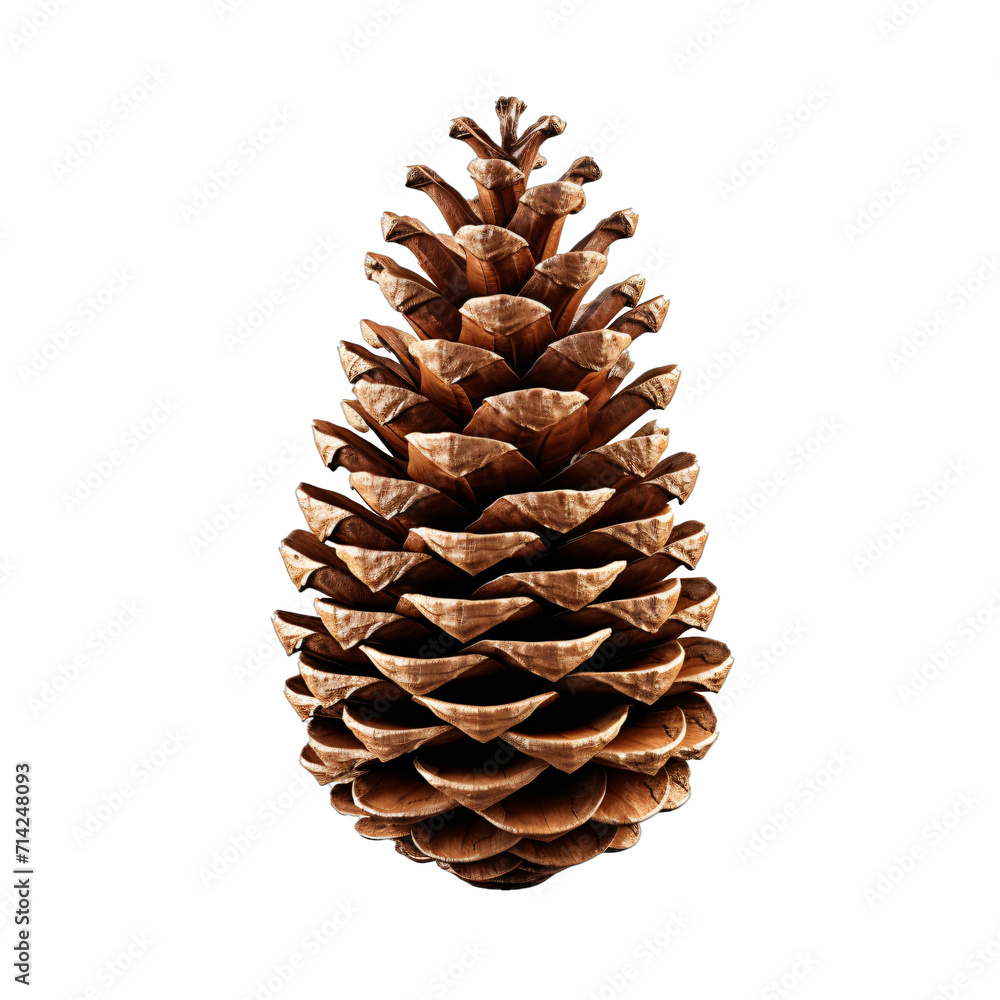 A pinecone on a transparent background png isolated A pinecone on a transparent background png isolated