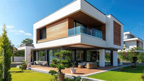 A modern and luxurious dream house, ideal for various property business purposes, including house rental, buying and selling, and investment © Matthew