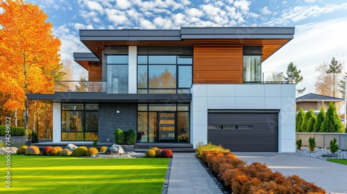 A modern and luxurious dream house, ideal for various property business purposes, including house rental, buying and selling, and investment