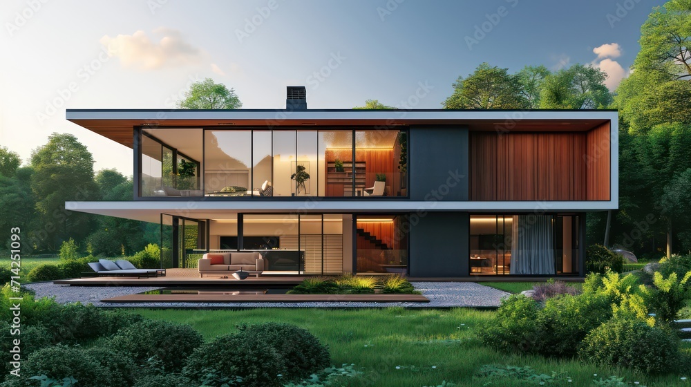A modern and luxurious dream house, ideal for various property business purposes, including house rental, buying and selling, and investment A modern and luxurious dream house, ideal for various property business purposes, including house rental, buying and selling, and investment