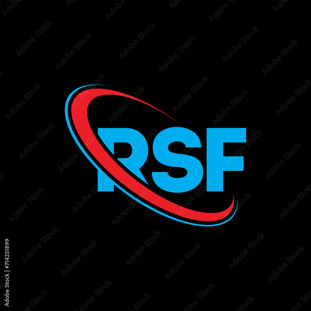 RSF logo. RSF letter. RSF letter logo design. Initials RSF logo linked with circle and uppercase monogram logo. RSF typography for technology, business and real estate brand. RSF logo. RSF letter. RSF letter logo design. Initials RSF logo linked with circle and uppercase monogram logo. RSF typography for technology, business and real estate brand.
