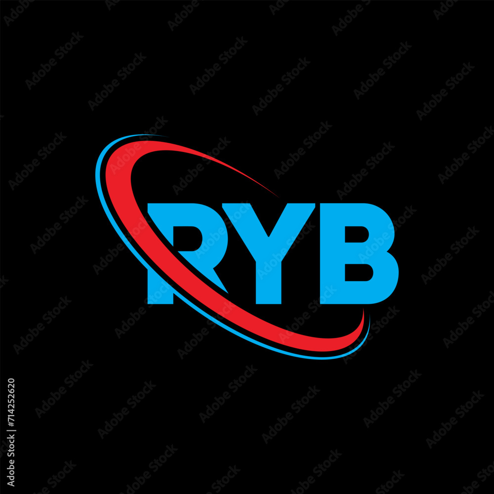RYB logo. RYB letter. RYB letter logo design. Initials RYB logo linked with circle and uppercase monogram logo. RYB typography for technology, business and real estate brand. RYB logo. RYB letter. RYB letter logo design. Initials RYB logo linked with circle and uppercase monogram logo. RYB typography for technology, business and real estate brand.