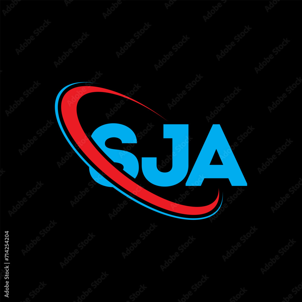 SJA logo. SJA letter. SJA letter logo design. Initials SJA logo linked with circle and uppercase monogram logo. SJA typography for technology, business and real estate brand. SJA logo. SJA letter. SJA letter logo design. Initials SJA logo linked with circle and uppercase monogram logo. SJA typography for technology, business and real estate brand.