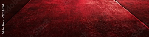 Panorama of Dark red carpet texture and background seamless