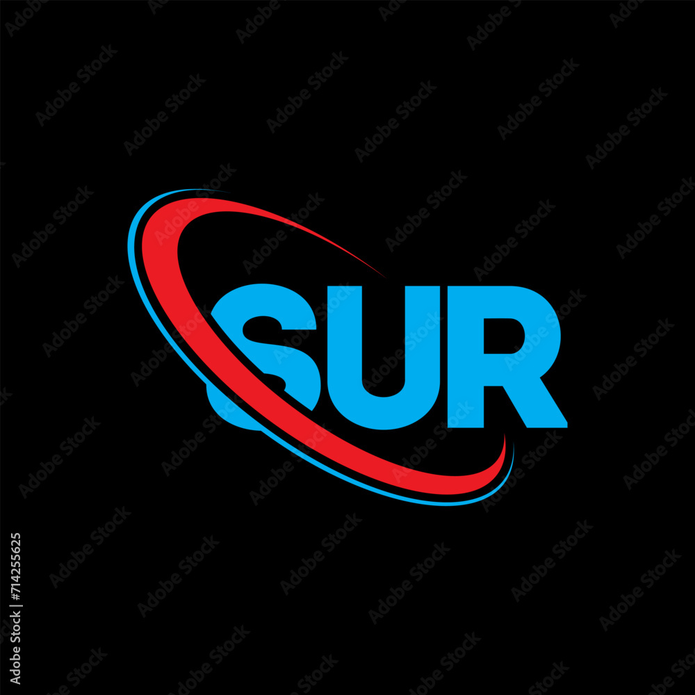 SUR logo. SUR letter. SUR letter logo design. Initials SUR logo linked with circle and uppercase monogram logo. SUR typography for technology, business and real estate brand. SUR logo. SUR letter. SUR letter logo design. Initials SUR logo linked with circle and uppercase monogram logo. SUR typography for technology, business and real estate brand.