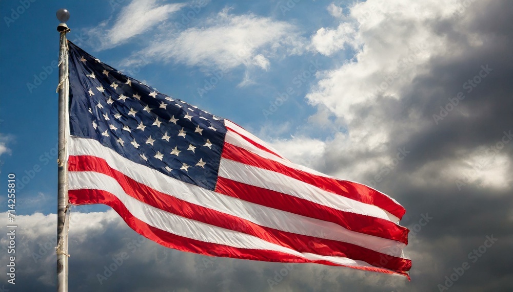 Bandera de USA - obrazy, fototapety, plakaty 