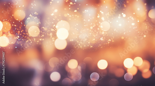 Wallpaper Mural Sky textured space background with colorful glittering defocused lights Torontodigital.ca