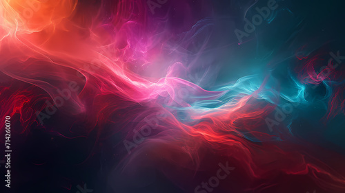 Abstract background in digital art style, fusing ethereal and futuristic concepts