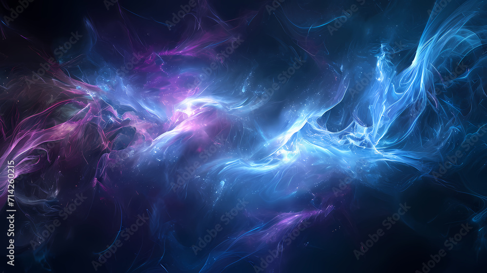 Futuristic and ethereal abstract art background Futuristic and ethereal abstract art background