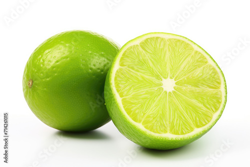 Slice and whole lime