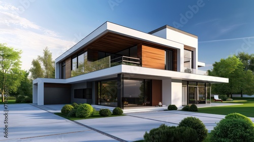 Inspirational modern house concepts tailored for business rentals, homes for sale, and advertisements promoting luxurious and modern living spaces. 