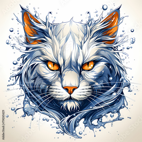 Illustration of an angry ca...