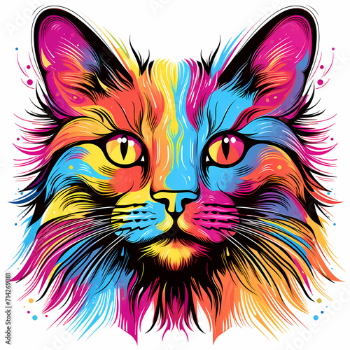 Illustration of an colorful...