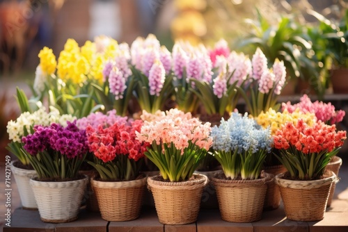 Wallpaper Mural Beautiful flowers near flower shop Torontodigital.ca