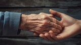 Caring Hands: Assisting the Elderly Concept AI Generated