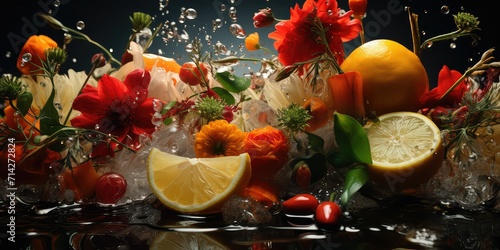 Spicy Elixir Bliss. A Sizzling Symphony of Flavors, Captured in a Visual Feast 