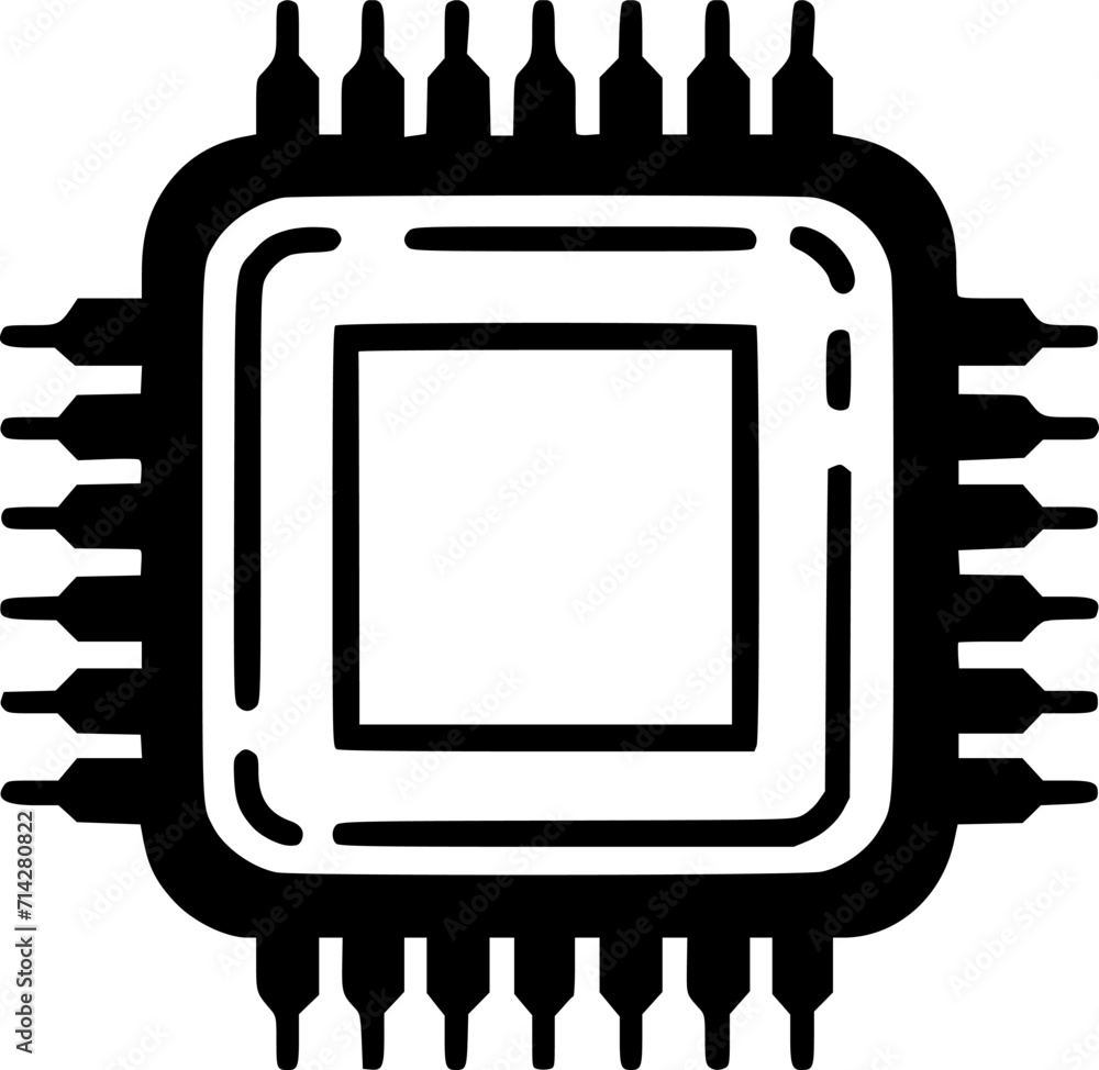 chip line icon, cpu outline and solid vector illustration, processor sign, symbol, vector, art chip line icon, cpu outline and solid vector illustration, processor sign, symbol, vector, art