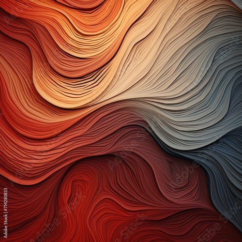 Abstract wavy background. Can be used for wallpaper, web page background, book cover. Image generated AI.