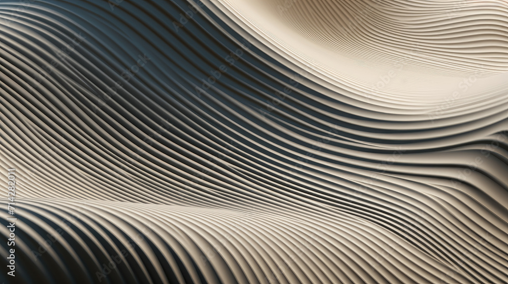 Textured ribbed pattern background with colorful stripes Textured ribbed pattern background with colorful stripes