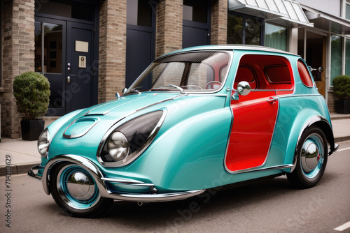 Transforming nostalgic old cars into futuristic cars with modern design © LFK