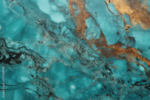 Turquoise color granite pattern photo