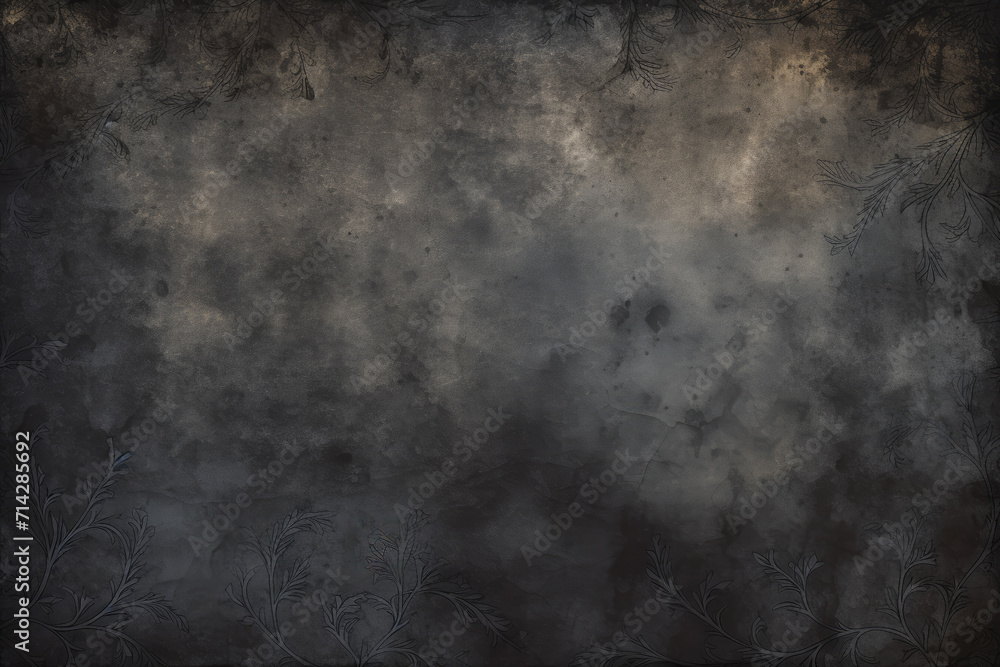 Obraz premium Vintage black grunge texture background