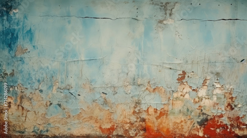 Vintage painted old grunge wall texture