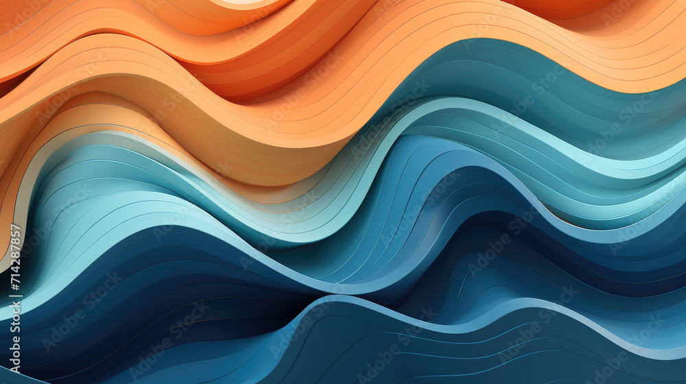 Wavy wrinkled patterned fabric texture surface background Wavy wrinkled patterned fabric texture surface background