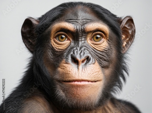 Wise Chimp Portrait