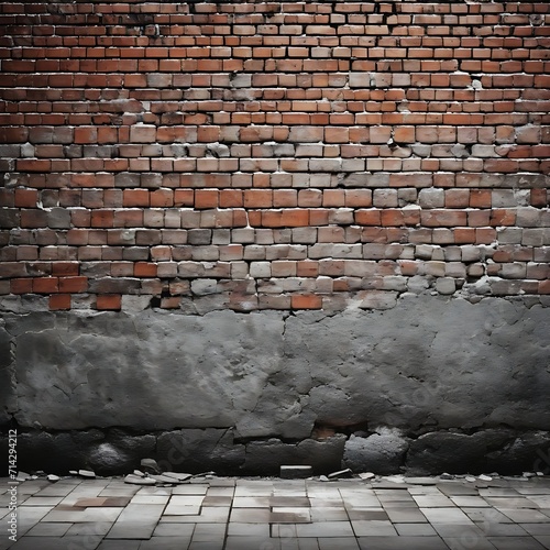 Aged building sidewalk ageing old tile concrete destroyed wreck grunge warehouse old street stressed textur urban blank decay rty brick room dye rough background floor obsolete wall industrial urban