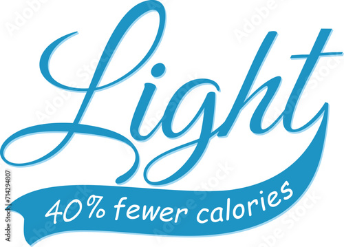 low in calories light healthy
