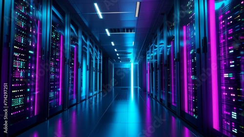 Data center and network devices in high performance operation