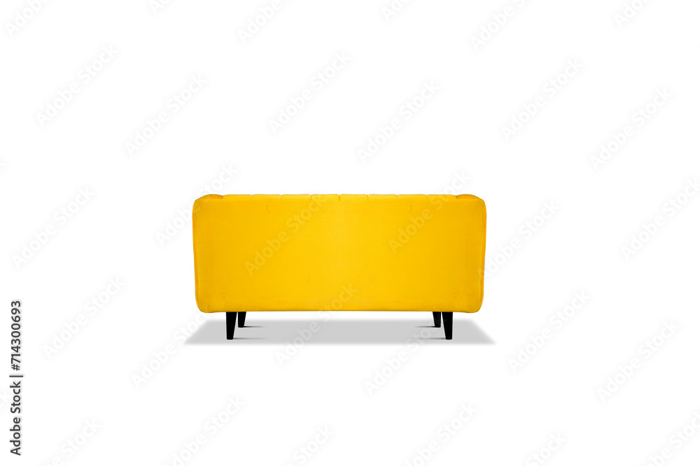 yellow color sofa on white background. front view. isolate background.
yellow color sofa on white background. front view. isolate background.