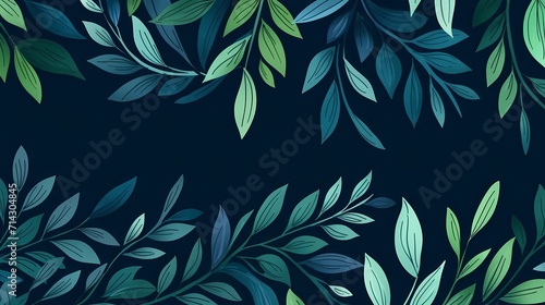 seamless background picture with leaf pattern  leaves  trees  tree branches