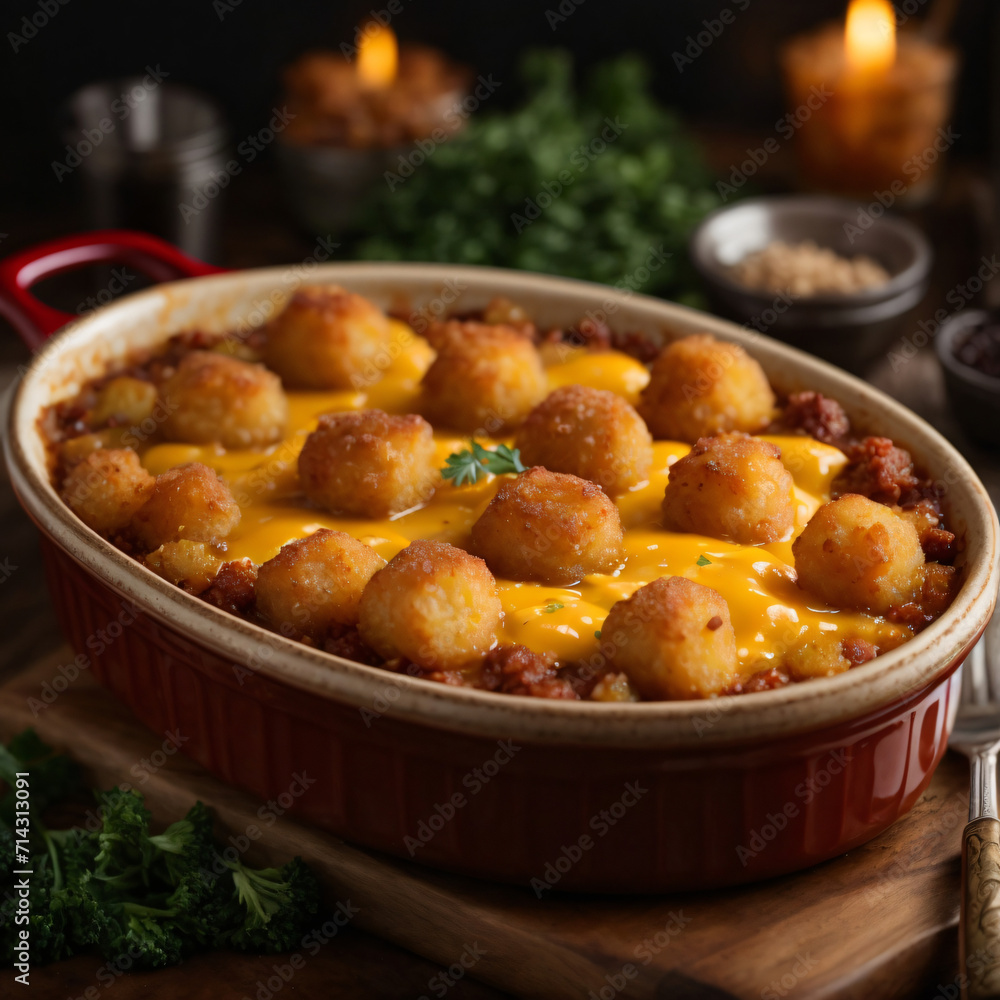 Minnesota Tater Tot Hotdish - A Savory Midwestern Comfort Classic