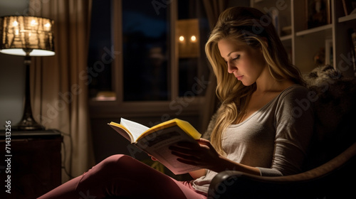 読書をする女性 © KKH1215