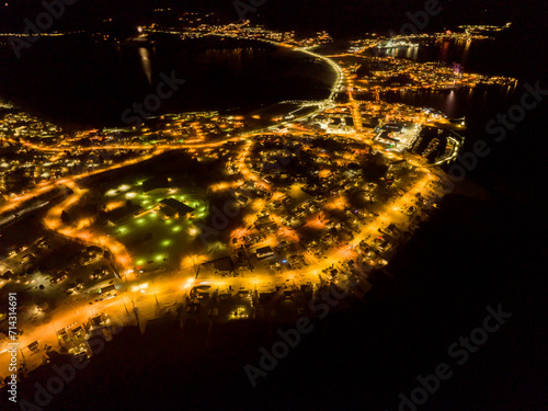 New Year's Eve in Vestnes (More og Romsdal, Norway). © andrzej_67