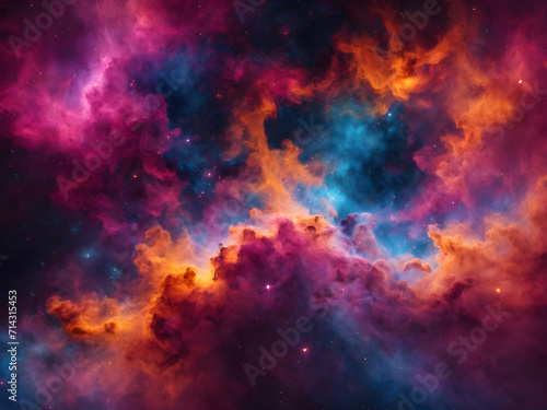 smoke in space